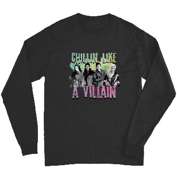Discover Disney Descendants Chillin Like A Villain Long Sleeves