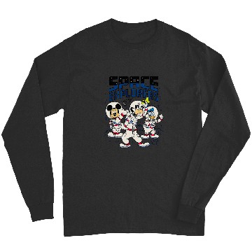 Discover Disney Mickey Goofy Donald Space Explorers Long Sleeves