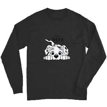 Discover Disney 101 Dalmatians Playful Position Puppy Logo V2 Long Sleeves