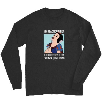 Discover Disney Princess - Snow White House Stays Clean Meme Long Sleeves