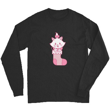 Discover Disney Aristocats Marie Christmas Simple Stocking Long Sleeves