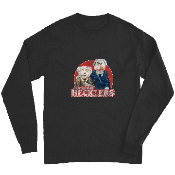 Discover Disney The Muppets The Original Hecklers Distressed Poster Long Sleeves