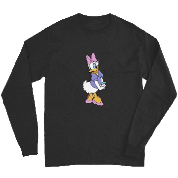 Discover Disney Mickey And Friends Daisy Duck Small Pocket Logo Long Sleeves