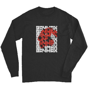 Discover Disney Big Hero 6 Baymax Epic Hero Landing Distressed Long Sleeves