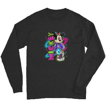 Discover Disney Mickey Mouse Airbrush Long Sleeves