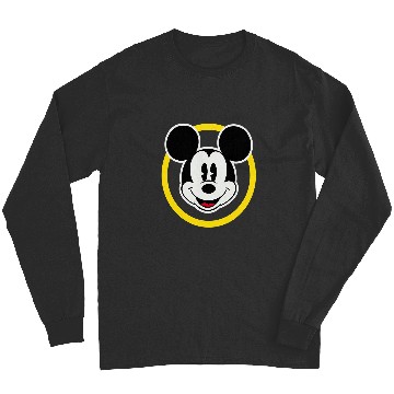 Discover Amazonss Essentials Disney Smiling Mickey in Yellow Circle Long Sleeves