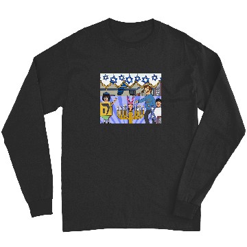 Discover BobS Burgers Says Happy Hanukkah Long Sleeves