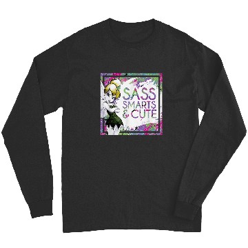 Discover Disney Peter Pan Tinkerbell Sass, Smart & Cute Tropical Long Sleeves