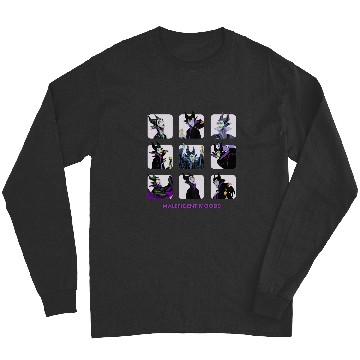 Discover Disney Maleficent Moods Funny Horror Long Sleeves