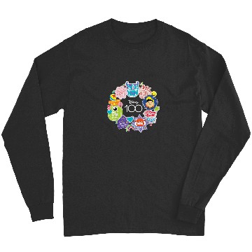 Discover Disney 100 Pixar Happy Faces Sticker Circle D100 Long Sleeves