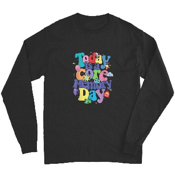 Discover Disneyss Pixars Inside Out 2 Today Is A Core Memory Day Poster Long Sleeves