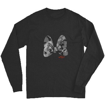 Discover Disney Minnie Mouse Classic Camouflage Bow Autograph Long Sleeves