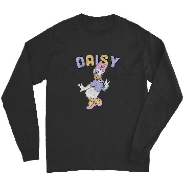 Discover Disney Mickey And Friends Daisy Duck Simple Portrait Long Sleeves