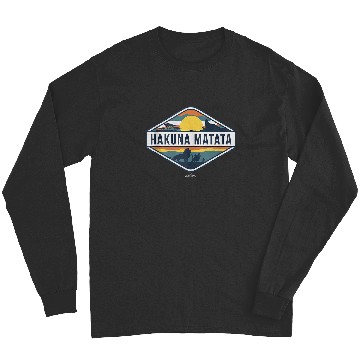 Discover Disney The Lion King Hakuna Matata Diamond Logo Long Sleeves