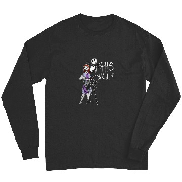Discover Disney The Nightmare Before Christmas His Sally Long Sleeves