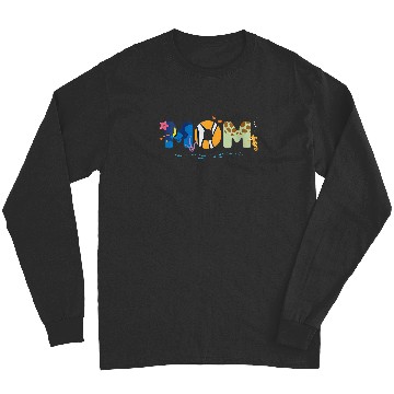 Discover Womens Disney and Pixar’s Finding Nemo Mom Mother’s Day Birthday V-Neck Long Sleeves