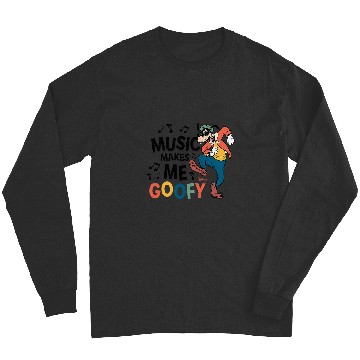 Discover Disney Music Makes Me Goofy Long Sleeves