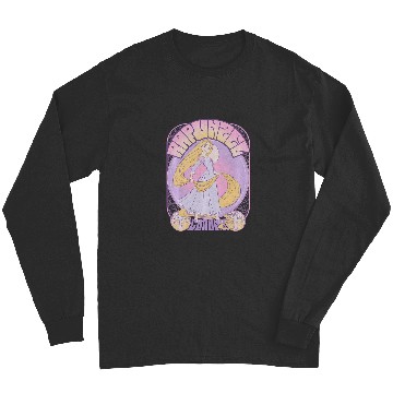 Discover Disney Tangled Rapunzel Seventies Retro Poster Long Sleeves