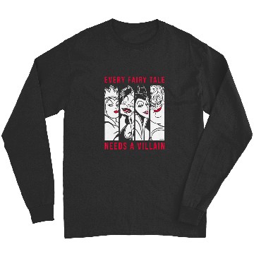 Discover Disney - Every Fairy Tale Needs A Villain Long Sleeves