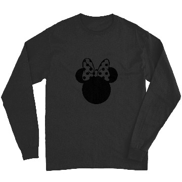 Discover disney minnie mouse silhouette Long Sleeves