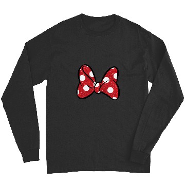 Discover Disney Minnie Mouse Big Bow Long Sleeves