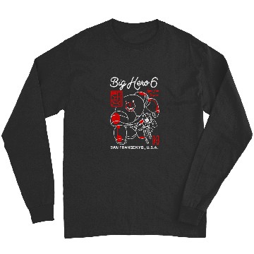 Discover Disney Big Hero 6 Hello I Am Baymax And Hiro Long Sleeves