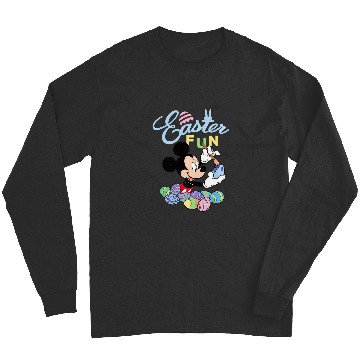 Discover Disney Mickey Mouse Easter Fun Painting Eggs Long Sleeves