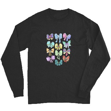 Discover Disney Princess Cute Ribbons And Bows Pastel Colors Logo Long Sleeves