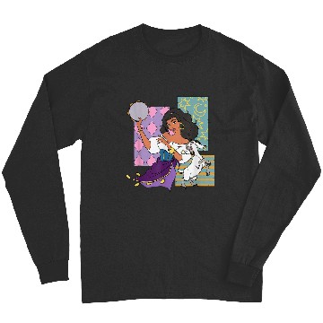 Discover Disneyss The Hunchback Of ND Esmeralda Dancing Logo Long Sleeves