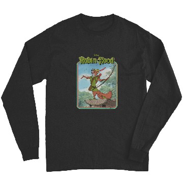 Discover Disney Robin Hood Retro Long Sleeve Long Sleeves