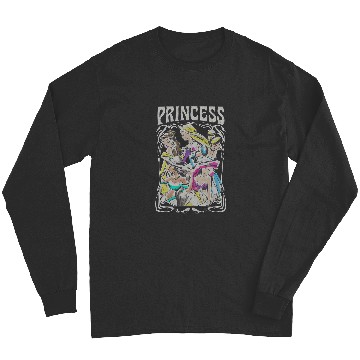 Discover Disney Princess Group Retro Portrait Long Sleeves