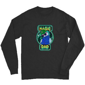 Discover Disney Pixar Onward Magic Dad Retro Portrait Long Sleeves