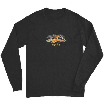 Discover Disney Bambi Thumper Flower Butterfly Poster Long Sleeves
