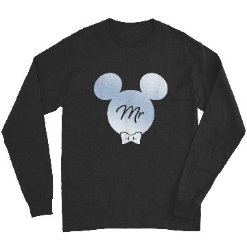 Discover Disneyss Wedding Matching Mickey Bow Tie Husband Groom Mr Long Sleeves