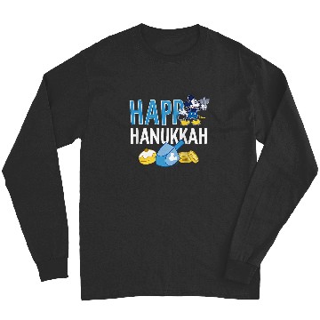Discover Disney - Mickey Happy Hanukkah Raglan Baseball Tee Long Sleeves