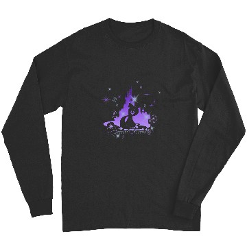 Discover Disney Tangled Rapunzel Silhouette Portrait Graphic Long Sleeves