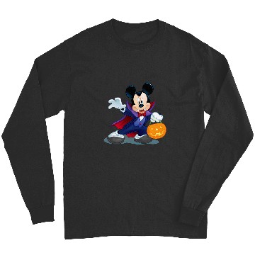 Discover Disney Halloween Mickey Mouse Vampire Long Sleeves