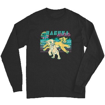 Discover Disneyss Lion King Retro Simba Nala 90s Hakuna Matata Long Sleeves