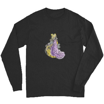 Discover Disney Rapunzel Watercolor TShirt Long Sleeves