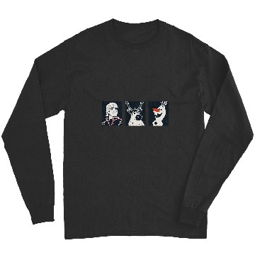 Discover disney frozenss 2 Kristoff Sven and Olaf Long Sleeves