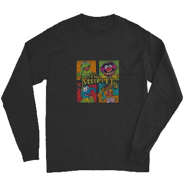 Discover Disney Muppets Group Shot Box Up Long Sleeves