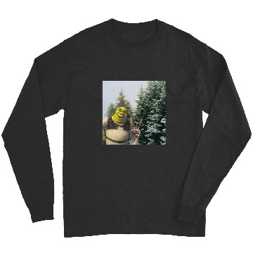 Discover Shrek And Donkey Being Besties  : Shrek Same Swamp Forever , Shrek Shirt, Disney Fiona Princess , Shrek,Shrek Long Sleeves