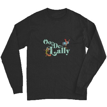 Discover Disney Robin Hood Oo-De-Lally Iconic Quote Chest Text Logo Long Sleeves
