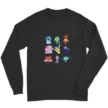 Discover Disney Pixar Inside Out 2 Today I Feel... Emotions Panels Long Sleeves