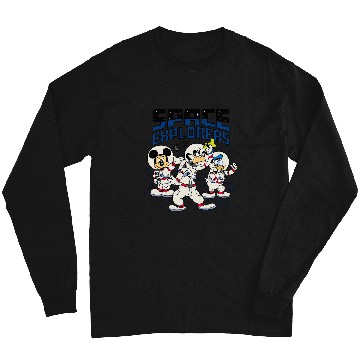 Discover Disney Mickey Goofy Donald Space Explorers Long Sleeves