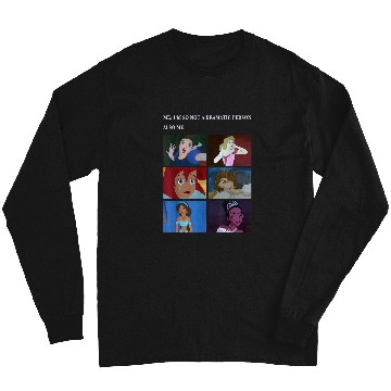 Discover Disney Princess Not Dramatic Meme Panel Long Sleeves