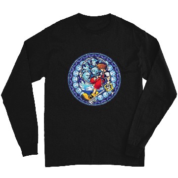 Discover Disneys Kingdom Hearts Sora Stained Glass Long Sleeves