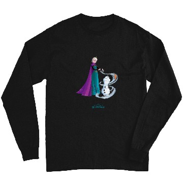 Discover Disneys once upon a snowman elsa creates olaf Long Sleeves
