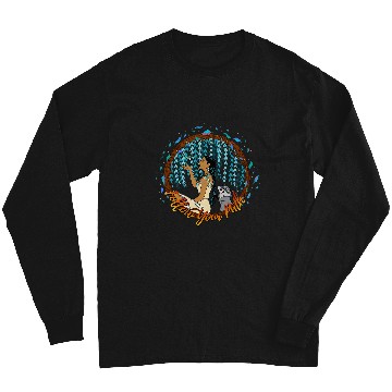 Discover Disney Pocahontas Follow Your Path Circle Text Long Sleeves