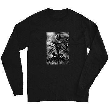 Discover Disneyss The Nightmare Before Christmas Jack In Graveyard Long Sleeves